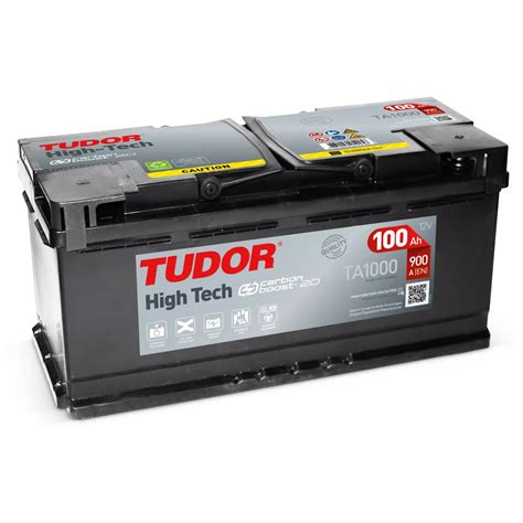 batteria auto tudor 100ah|Tudor TUDOR TA1000 Car Battery 100Ah 900A High Tech Range.